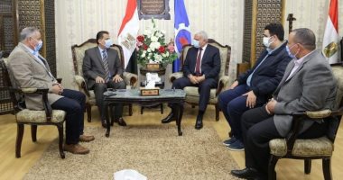محافظ السويس يستقبل مدير الأمن الجديد ويناقشان إجراءات تحقيق الانضباط
