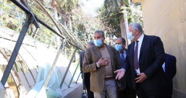وزير الزراعة يتفقد حديقة الزهرية بالزمالك ويوجه بتطويرها ورفع كفاءتها