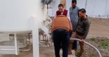 تركيب وتشغيل تنك أكسجين بسعة 6000 لتر بمستشفى صدر قنا.. صور