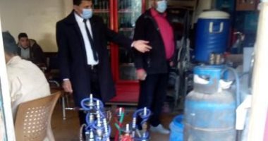 حملات مكبرة لرفع الإشغالات ومصادرة الشيشة من المقاهى بالشرقية.. صور