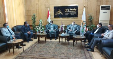 رئيس جامعة بنها خلال استقباله وفدا عراقيا: حققنا نقلة نوعية فى التعليم العالى