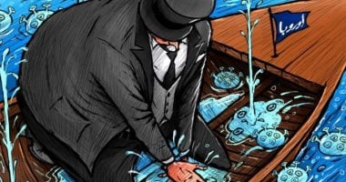كاريكاتير إماراتي: أوروبا تغرق في وباء فيروس كورونا