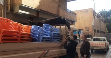 رفع 214 حالة إشغال طريق وتشميع 10 مراكز للدروس الخصوصية بالبحيرة.. صور