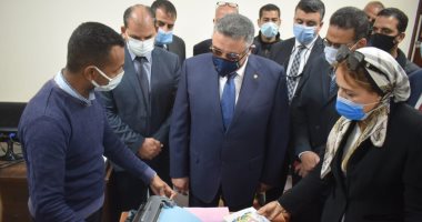 محافظ البحر الأحمر يفتتح مدرسة للمكفوفين بمناسبة العيد القومى بالغردقة.. صور