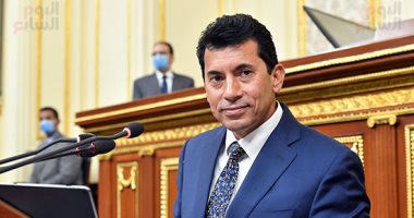 وزير الرياضة: النشاط الرياضى فى مصر مستمر ولا مجال للإلغاء