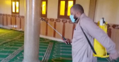 وكيل أوقاف الأقصر يؤكد استمرار حملات تعقيم المساجد لمواجهة كورونا