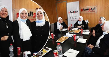 سفيرات المحبة والسلام بندوة اليوم السابع.. واعظات الأوقاف: هدفنا استعادة صورة الدين الوسطى وشاركنا فى عودة المساجد بعد اختطافها من الجماعات المتطرفة.. ونجوب المنازل ونطلق حملات لتطبيق أخلاقيات الإسلام.. صور