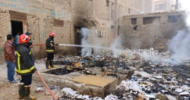 السيطرة على حريق بقطعة أرض فضاء بشارع المنشية فى منطقة الغريب بالسويس