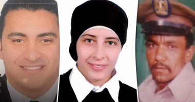 "دولا الورد الحر البلدى دولا عيون المصريين".. شهداء الشرطة فى عيدهم الـ69 ملاحم لا تنتهى.. بطل الواحات دافع عن وطنه لآخر لحظة فى العمر.. أمنية رشدى زفوها للجنة بدلا من عريسها.. وشهيد سوهاج يسطر بطولة من نوع خاص