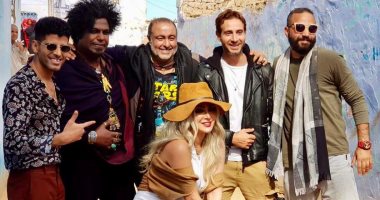 سامية الطرابلسى سائحة أجنبية في فيلم "تماسيح النيل".. صور