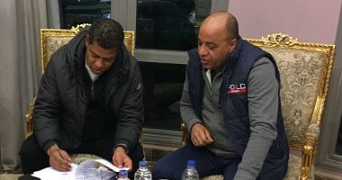 علاء عبد العال يوقع على عقود تدريب أسوان قبل 24 ساعة من مباراة الزمالك.. صور