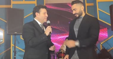 هانى شاكر لـ تامر حسنى: بعشق صوتك وإحساسك.. والأخير يرد: شهادة عظيمة