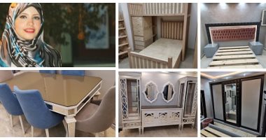 مى مهندسة بـ100 راجل بين الصنايعية.. تبتكر تصميمات وتشرف على ورش تصنيع الأثاث