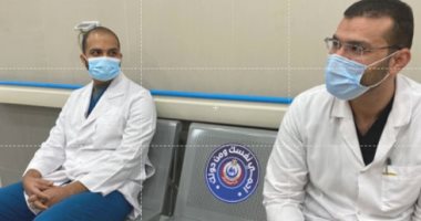 تعرف على أول 3 أطباء يحصلون على لقاح كورونا بمستشفى أبو خليفة فى الإسماعيلية