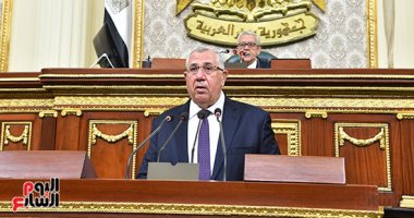 أهم 10 تصريحات لوزير الزراعة تحت القبة.. استصلاح 456 ألف فدان فى سيناء