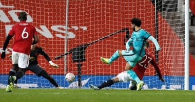 ملخص لمسات محمد صلاح ضد مانشستر يونايتد.. الفرعون يسجل ثنائية