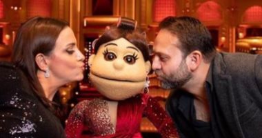 صور اختارتها ريهام عبد الغفور من برنامج "أبلة فاهيتا".. مع زوجها والأبلة