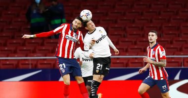 الدوري الاسباني.. أتلتيكو مدريد يعزز صدارته بثلاثية ضد فالنسيا "فيديو"