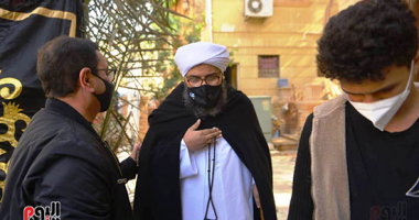 الحبيب الجفرى وأسامة الأزهرى وعمرو خالد في وداع عبلة الكحلاوى.. ألبوم صور