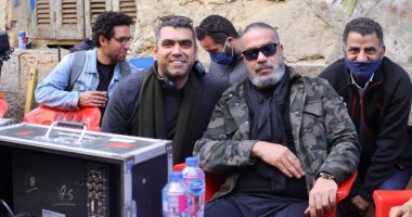 جمال العدل يشهد انطلاق تصوير مسلسل نيللى كريم " ضد الكسر " 