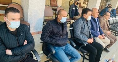 حسام البدري ومصطفي وطاهر فى مباراة المقاولون وسموحة