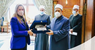 شيخ الأزهر يلتقى المدير التنفيذى للأكاديمية الوطنية للتدريب لبحث سبل التعاون.. صور