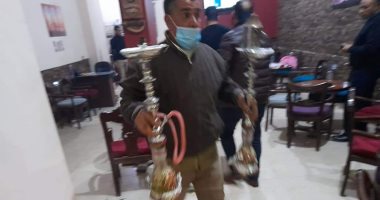 إزالة 145 مخالفة إشغال طريق والتحفظ على 31 "شيشة" فى البحيرة.. صور