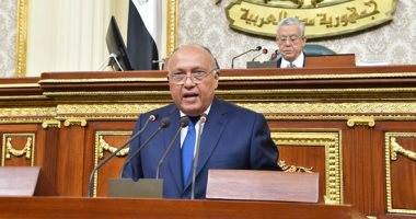 صور.. سامح شكرى أمام مجلس النواب: علاقات مصر مع دول أوروبا قوية وعلى أعلى مستوى  