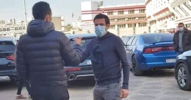 أيمن حفني يصل الزمالك لعقد جلسة تحديد المصير