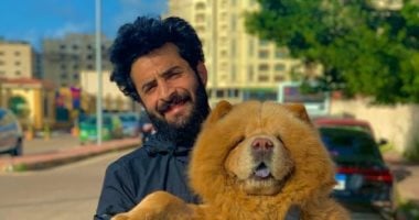  "الكلب بندق" يظهر فى تدريبات الاتحاد السكندري .. صور