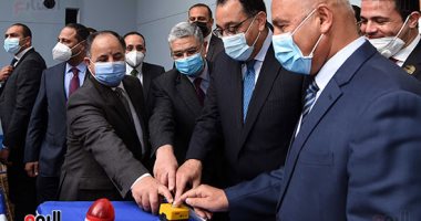 رئيس الوزراء يشهد وصول ماكينة الحفر العميق محطة "الكيت كات" للخط الثالث للمترو