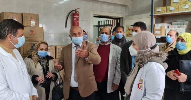 وكيل صحة الغربية يطمئن على توافر الأدوية والمستلزمات الطبية بمستشفى بسيون