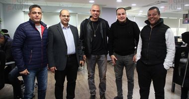 خالد تاج الدين يحتفل بـ"آداب إعلام" فى اليوم السابع ويجرى لقاء مليئا بالأسرار