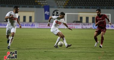 مروان حمدي يسجل الهدف الأول للمقاصة والزمالك يتقدم برباعية..فيديو