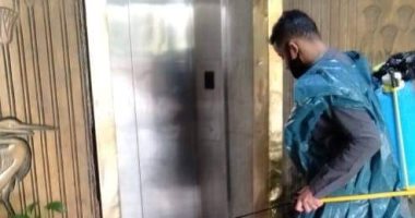 تطهير مبنى وزارة الرى والتشديد على إجراءات النظافة والتعقيم