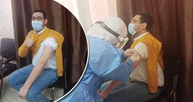 أجواء السعادة تسيطر على الأطقم الطبية بعد تلقى اللقاح ببنى سويف.. أطباء مستشفى ناصر: نشكر القيادة السياسية.. المحافظ: خطوة تجسد نجاح الدولة فى إدارة الأزمة.. وكيل وزارة الصحة: لن ندخر جهدا فى حماية الأطباء..صور