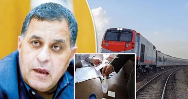 حملات مفاجئة لتحليل المخدرات بالسكة الحديد.. رئيس الهيئة: خضوع جميع العاملين للكشف وليس سائقى القطارات فقط.. وتوقيع بروتوكول تعاون مع صندوق "مكافحة الإدمان".. ويؤكد: نسب التعاطى تقل عن 1% والعقوبات تصل للفصل
