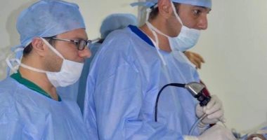 استئصال ورم دموى كبير بجمجمة طفل داخل مستشفى طنطا الجامعى 