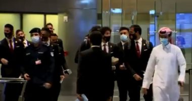 10 صور تلخص رحلة الأهلي من مطار القاهرة إلى الدوحة للمشاركة فى مونديال الأندية