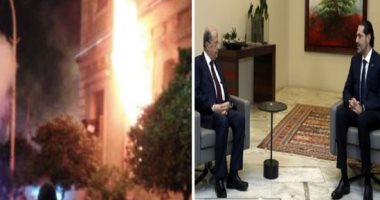 الاشتباكات مستمرة بعاصمة الشمال اللبنانى.. احتراق مبنى بلدية طرابلس الأثرى ونهب محتوياته فى خضم أعمال العنف ليلة الخميس.. عون يدعو لفتح تحقيق حول أحداث العنف وملاحقة المتورطين.. الحريرى: ما حدث جريمة منظمة