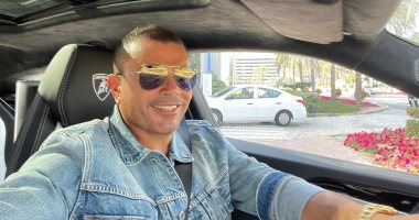 عمرو دياب فى أحدث ظهور له بدبى وبسمة وهبة تلتقيه "صدفة".. فيديو 