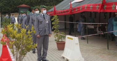 القيادات العامة للجيش المغربى تتلقى لقاح كورونا.. صور