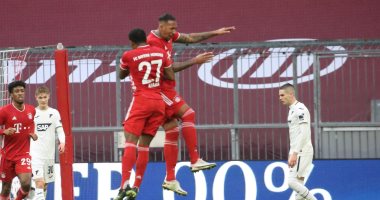 بايرن ميونخ يتقدم على هوفنهايم 2-1 فى شوط أول مثير.. فيديو
