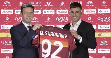 ستيفان الشعراوى يعود رسمياً لصفوف روما الإيطالي حتى 2023