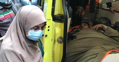 استجابة لليوم السابع..لحظة نقل مريض السمنة في الغربية لمعهد ناصر..لايف