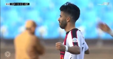 هاتريك البركاوى يقود الرائد للفوز على ضمك.. فيديو
