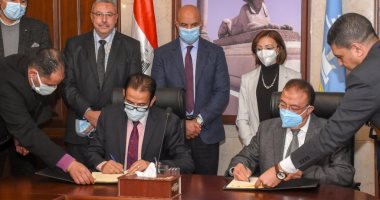 محافظ الإسكندرية يوقع بروتوكول مع جهاز الخدمة الوطنية لتطوير ميدان محطة مصر