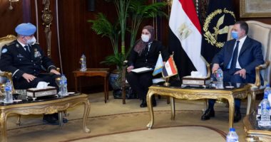 وزير الداخلية يستقبل المستشار الشرطى بإدارة عمليات حفظ السلام بالأمم المتحدة