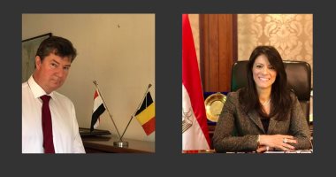 وزيرة التعاون الدولى تبحث مع السفير البلجيكى تعزيز التعاون الثنائى