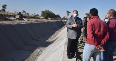 محافظ أسيوط: استمرار المرحلة لتبطين الترع بتكلفة 600 مليون جنيه